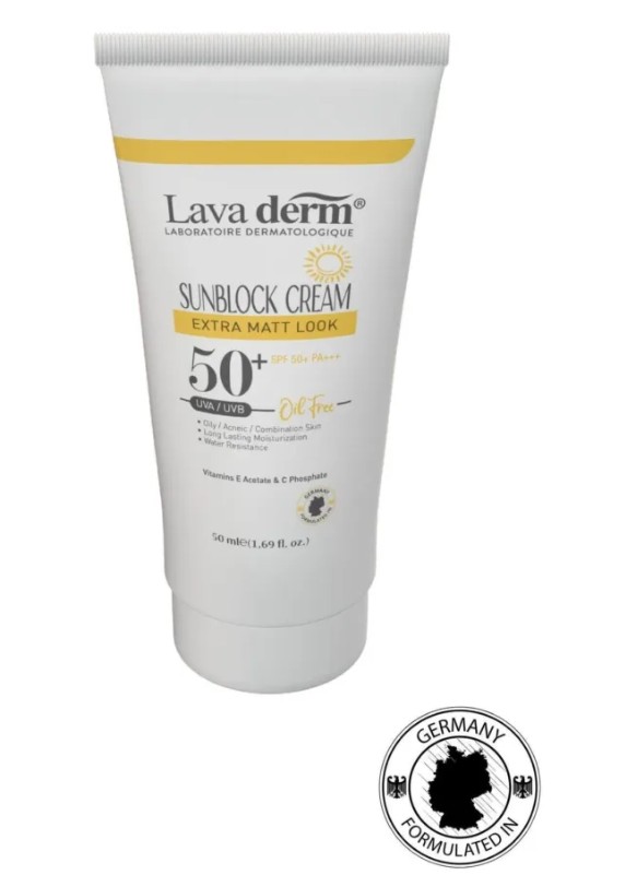 Crème - Crème Solaire SPF50 – Sans Huile - Mas Pharma