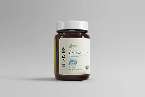 Compléments nutritionnels - Gommes Omega 3-6-9 - Supplément GNB