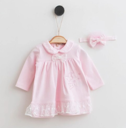 Baby Clothes LACKET LACE DRESS - Miniborn