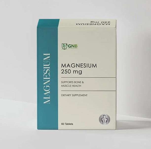 Compléments nutritionnels - Magnésium 250 mg - Supplément GNB