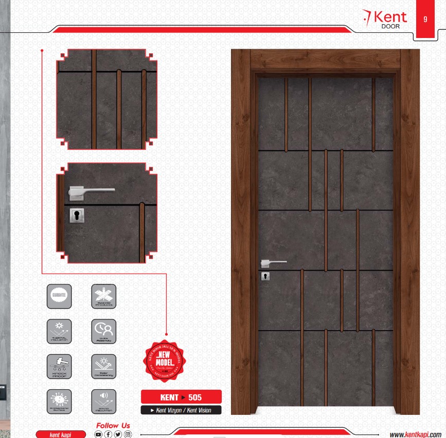 Doors - Kent Vision Special Series Doors 505 - Kent Door