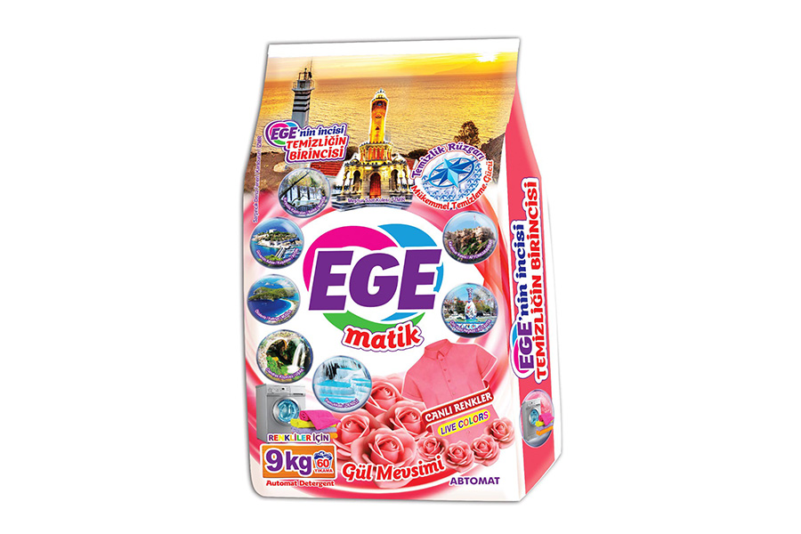 EGE MATİK مسحوق الغسيل للملون 9 KG